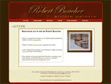 Tablet Screenshot of galeriedartrobertboucher.com
